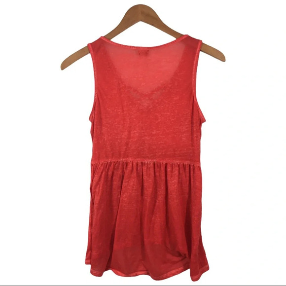 WS233 True Craft Sheer Burnout Blouse Top S - Picture 3 of 4